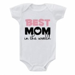 Детский бодик Best mom - PrintSalon