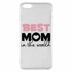 Чехол для iPhone 6 Plus/6S Plus Best mom - PrintSalon