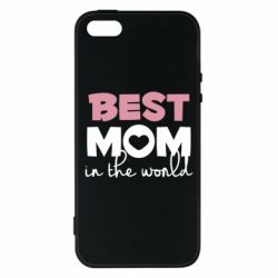 Чехол для iPhone5/5S/SE Best mom - PrintSalon