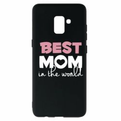 Чехол для Samsung A8+ 2018 Best mom - PrintSalon
