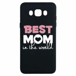 Чехол для Samsung J7 2016 Best mom - PrintSalon