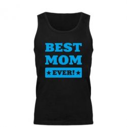 Мужская майка Best mom - PrintSalon