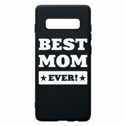 Чехол для Samsung S10+ Best mom - PrintSalon