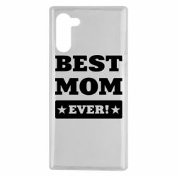 Чехол для Samsung Note 10 Best mom - PrintSalon