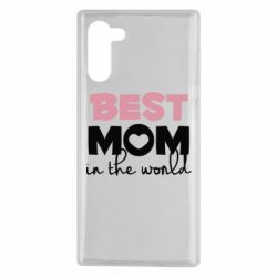Чехол для Samsung Note 10 Best mom - PrintSalon