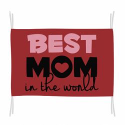 Флаг Best mom - PrintSalon
