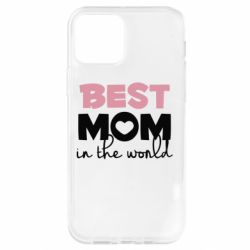 Чехол для iPhone 12 Best mom - PrintSalon