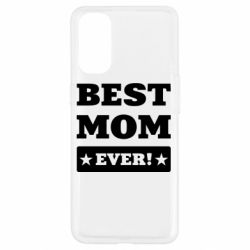 Чехол для Oppo Reno 4 Best mom - PrintSalon