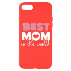 Чехол для iPhone SE 2022 Best mom - PrintSalon