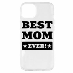 Чехол для iPhone 14 Plus Best mom - PrintSalon
