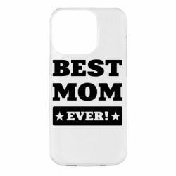 Чехол для iPhone 14 Pro Best mom - PrintSalon