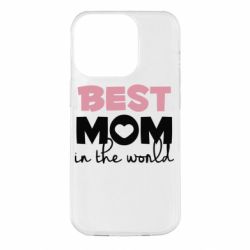 Чехол для iPhone 14 Pro Best mom - PrintSalon