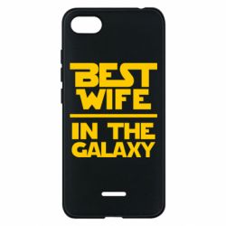 Чехол для Xiaomi Redmi 6A Best wife in the Galaxy - PrintSalon