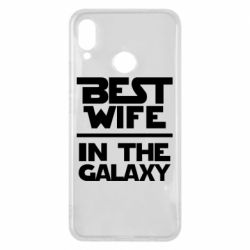 Чехол для Huawei P Smart Plus 2018 Best wife in the Galaxy - PrintSalon