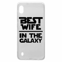 Чехол для Samsung A10 Best wife in the Galaxy - PrintSalon