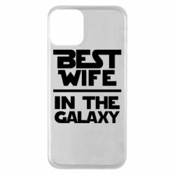 Чехол для iPhone 11 Best wife in the Galaxy - PrintSalon