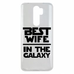 Чехол для Xiaomi Redmi Note 8 Pro Best wife in the Galaxy - PrintSalon