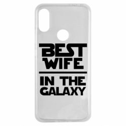 Чехол для Xiaomi Redmi Note 7 Best wife in the Galaxy - PrintSalon