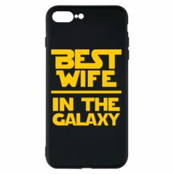 Чехол для iPhone 7 Plus Best wife in the Galaxy - PrintSalon