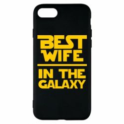 Чехол для iPhone 8 Best wife in the Galaxy - PrintSalon