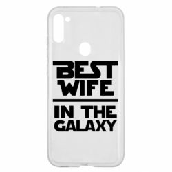 Чехол для Samsung A11/M11 Best wife in the Galaxy - PrintSalon