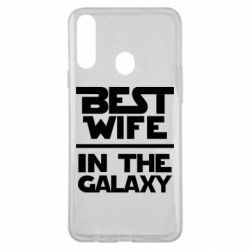 Чехол для Samsung A20s Best wife in the Galaxy-PrintSalon Чехол для Samsung A20s Best wife in the Galaxy