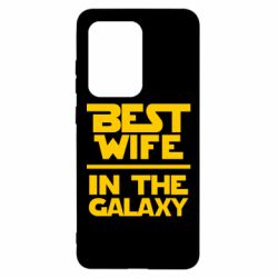 Чехол для Samsung S20 Ultra Best wife in the Galaxy - PrintSalon