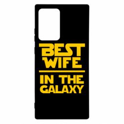 Чехол для Samsung Note 20 Ultra Best wife in the Galaxy - PrintSalon