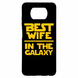 Чехол для Xiaomi Poco X3 Best wife in the Galaxy - PrintSalon