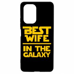 Чехол для Xiaomi Poco F3/K40 Best wife in the Galaxy - PrintSalon