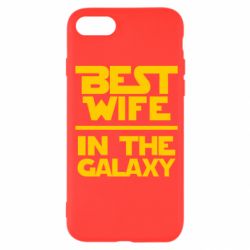 Чехол для iPhone SE 2022 Best wife in the Galaxy - PrintSalon