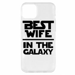 Чехол для iPhone 14 Plus Best wife in the Galaxy - PrintSalon