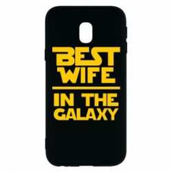 Чехол для Samsung J3 2017 Best wife in the Galaxy - PrintSalon