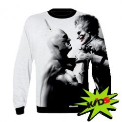 Детский 3D свитшот Бэтмен аркхем - PrintSalon