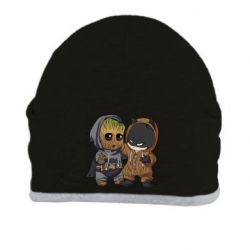Шапка Бэтмен и грут - PrintSalon