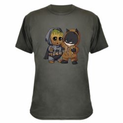 Камуфляжная футболка Бэтмен и грут - PrintSalon