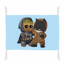 Прапор Бетмен і грут