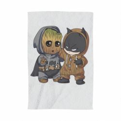 Полотенце с принтом Бэтмен и грут - PrintSalon