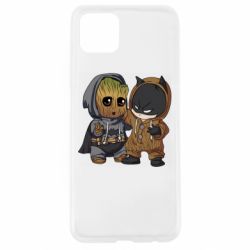 Чехол для Oppo A92s Бэтмен и грут - PrintSalon