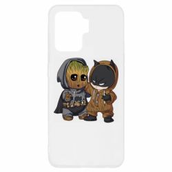 Чехол для Oppo Reno 5 Lite Бэтмен и грут - PrintSalon