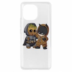 Чехол для Xiaomi Mi11 Бэтмен и грут - PrintSalon