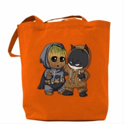 Эко-сумка Бэтмен и грут - PrintSalon