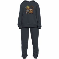 Женский костюм Бэтмен и грут - PrintSalon