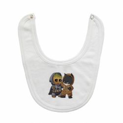 Слюнявчик  Бэтмен и грут - PrintSalon