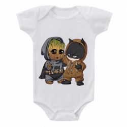 Детский бодик Бэтмен и грут