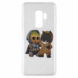 Чохол для Samsung S9+ Бетмен і грут