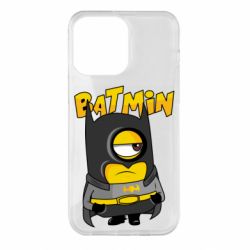 Чехол для iPhone 14 Pro Max Бэтмин Миньон - PrintSalon