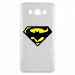 Чехол для Samsung J7 2016 БэтСупермен - PrintSalon