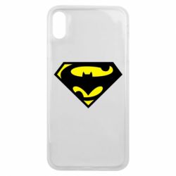 Чехол для iPhone Xs Max БэтСупермен - PrintSalon