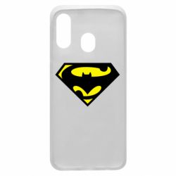 Чехол для Samsung A40 БэтСупермен - PrintSalon